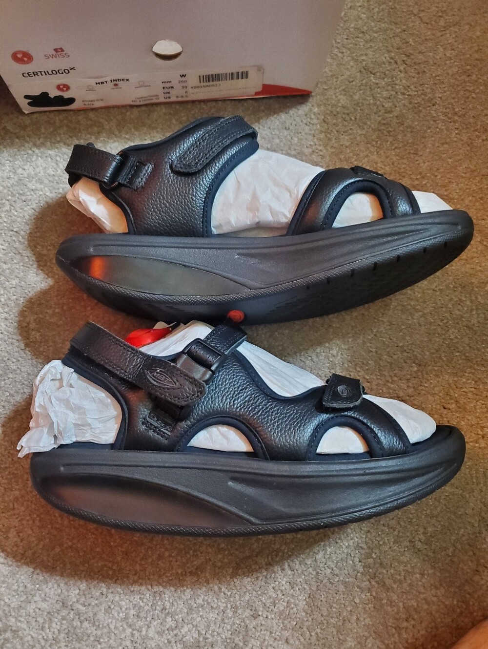 MBT Women's Sandal Kisumu 3S (Size 39)